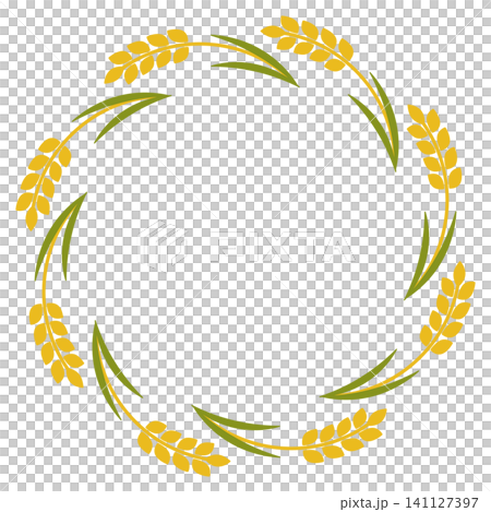Circular frame for rice plants Circular frame for rice plants 141127397