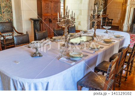 Castle of Chaumont sur Loire, France, interiors Castle of Chaumont sur Loire, France, interiors 141129102