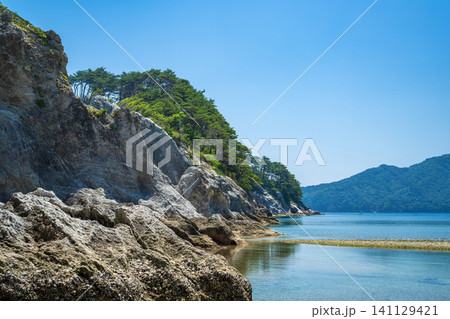 岩手 浄土ヶ浜の風景 岩手 浄土ヶ浜の風景 141129421