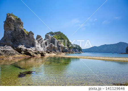 岩手 浄土ヶ浜の風景 岩手 浄土ヶ浜の風景 141129646