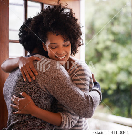 Smile, couple and hug at door for welcome, greeting or meeting together in home. Happy woman, man and embrace at doorway for visit, support and romantic connection for love in healthy relationship Smile, couple and hug at door for welcome, greeting or meeting together in home. Happy woman, man and embrace at doorway for visit, support and romantic connection for love in healthy relationship 141130366