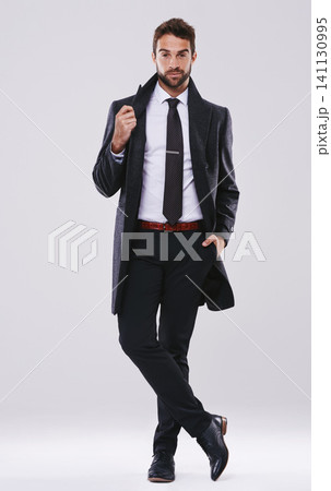 Face, fashion and portrait of man with suit for style, elegance and formal wear isolated on white background. Male person, gentleman or businessman with trendy clothes, class or work outfit in studio Face, fashion and portrait of man with suit for style, elegance and formal wear isolated on white background. Male person, gentleman or businessman with trendy clothes, class or work outfit in studio 141130995
