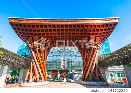 金沢駅 鼓門 金沢駅 鼓門 141132229