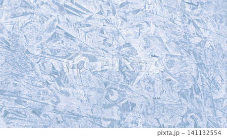 Blue frozen ice crystal texture overlay against transparent checkered background concept of freezing winter weather Blue frozen ice crystal texture overlay against transparent checkered background concept of freezing winter weather 141132554