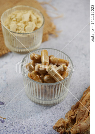 Natural health remedies in a cozy kitchen setting Natural health remedies in a cozy kitchen setting 141133022