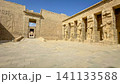 Medinet Habu, the mortuary temple of Ramesses III, located on the west bank of Luxor, Egypt. 141133588
