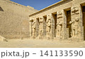Medinet Habu, the mortuary temple of Ramesses III, located on the west bank of Luxor, Egypt. 141133590