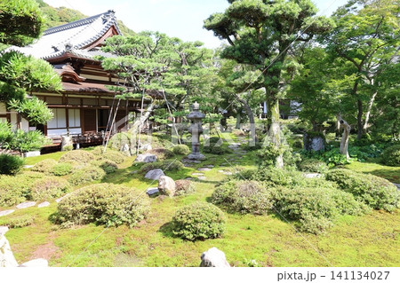 大阪府河内長野市にある金剛寺の境内風景 大阪府河内長野市にある金剛寺の境内風景 141134027
