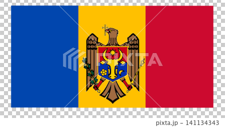 The flag of Moldova (reverse side) The flag of Moldova (reverse side) 141134343