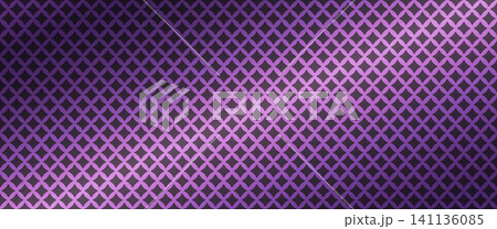 Purple perforated metal plate with diamond pattern mesh texture. Realistic steel grill background with geometric holes and metallic shiny surface for industrial design projects. Purple perforated metal plate with diamond pattern mesh texture. Realistic steel grill background with geometric holes and metallic shiny surface for industrial design projects. 141136085