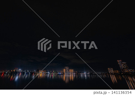 香椎浜の夜景 香椎浜の夜景 141136354