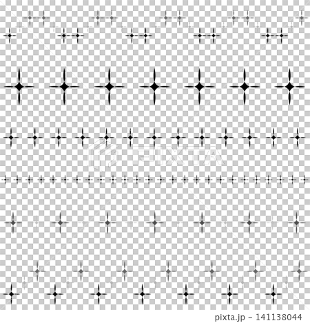 Simple, sparkly line set, monochrome Simple, sparkly line set, monochrome 141138044