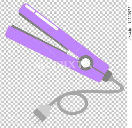 美髮造型和直髮工具的插圖。 美髮造型和直髮工具的插圖。 141139724