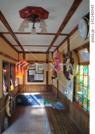 銚子電気鉄道の風景 本銚子駅待合室内 銚子電気鉄道の風景 本銚子駅待合室内 141140343