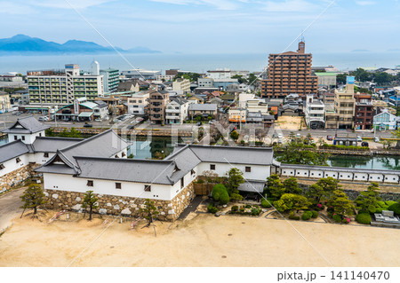 今治城からの眺め【愛媛県今治市】 今治城からの眺め【愛媛県今治市】 141140470