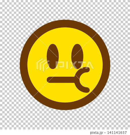 咀嚼臉圖示(彩色) 咀嚼臉圖示(彩色) 141141637