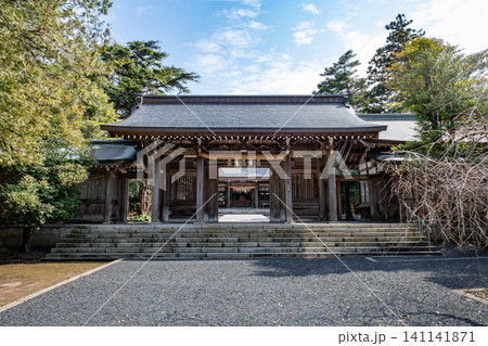 名和神社　神門　鳥取県西伯郡大山町 141141871