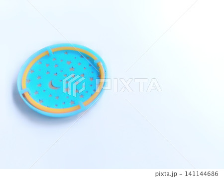 paint brush on the white background 141144686