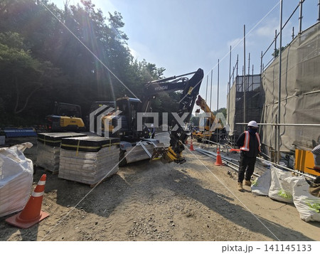 construction site in progress construction site in progress 141145133