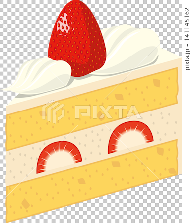 Cut strawberry shortcake Cut strawberry shortcake 141145162