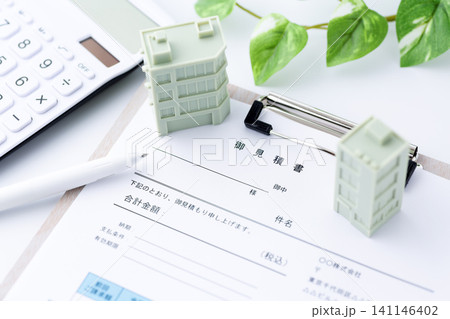 見積書と会社 見積書と会社 141146402