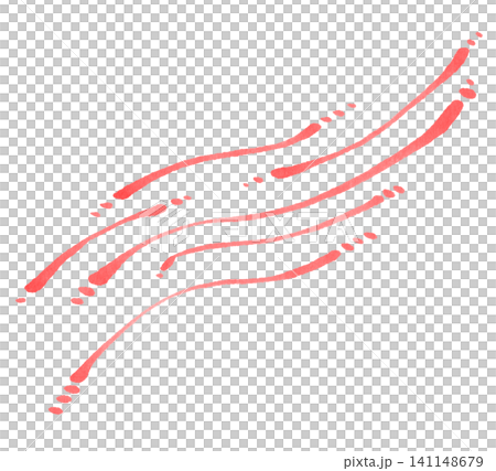 Diagonal decorative line, red 1, analog Diagonal decorative line, red 1, analog 141148679