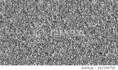 Monochromatic distorted noise texture, High contrast abstract digital pattern, Glitch effect vertical grain backdrop, Monochrome television signal distortion Monochromatic distorted noise texture, High contrast abstract digital pattern, Glitch effect vertical grain backdrop, Monochrome television signal distortion 141149758