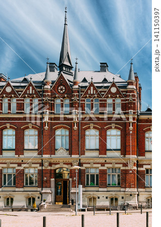 Finnish Design Museum (Designmuseo) building in Helsinki, Finland 141150397