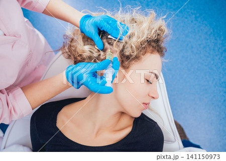 Cosmetic medicine. Mesotherapy. Medical Cosmetic medicine. Mesotherapy. Medical 141150973