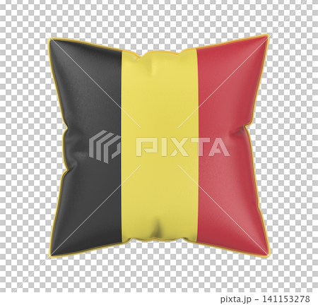 Pillow with the flag of Belgium 141153278
