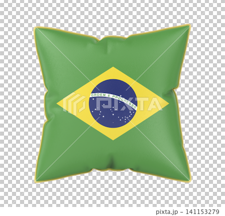 Pillow with the flag of Brazil Pillow with the flag of Brazil 141153279