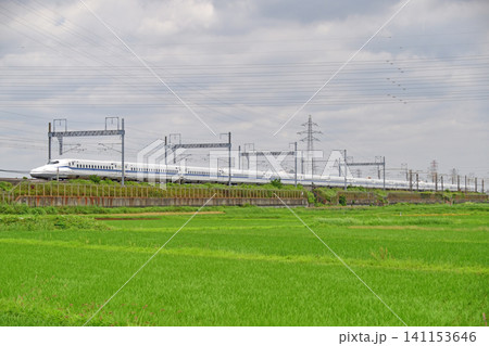 東海道新幹線　新横浜－小田原　JR東海　N700S系　J23編成（東京）　のぞみ　ひかり　こだま 141153646