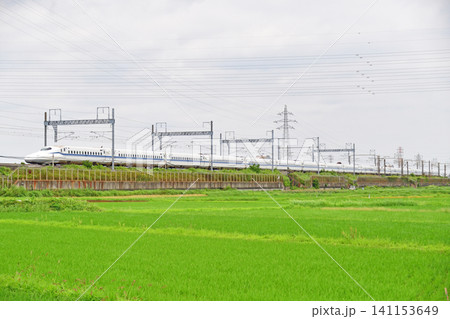 東海道新幹線　新横浜－小田原　JR東海　N700S系　J34編成（東京）　のぞみ　ひかり　こだま 141153649