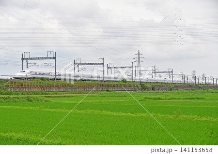 東海道新幹線　新横浜－小田原　JR東海　N700A系1000番台　G2編成（東京）　のぞみ　ひかり 141153658