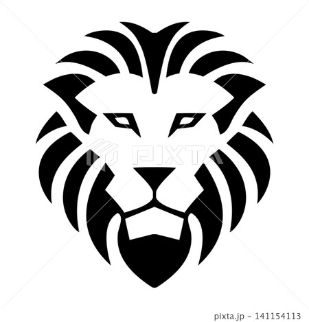 Modern Lion Mascot Logo Icon Modern Lion Mascot Logo Icon 141154113
