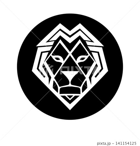 Majestic Lion Head Badge Logo 141154125
