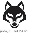 Fierce Wolf Mascot Vector Design 141154129