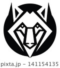 Creative Wolf Head Identity Design 141154135