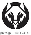 Professional Wolf Head Vector Emblem 141154140
