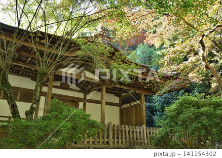 醍醐寺 上醍醐 初秋の清瀧宮拝殿(京都市伏見区) 醍醐寺 上醍醐 初秋の清瀧宮拝殿(京都市伏見区) 141154302