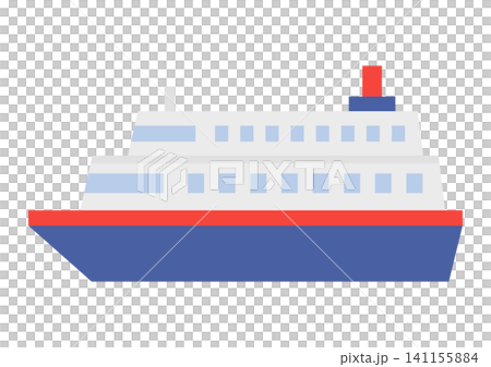 Simple ship icon material Simple ship icon material 141155884