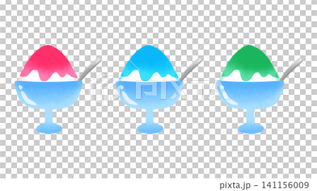 Three types of shaved ice Three types of shaved ice 141156009