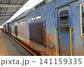 新幹線のロングレール運搬車 LRA-9202が岐阜羽島駅に停車 141159335