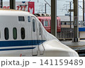 岐阜羽島駅を通過する東海道新幹線と名鉄羽島線 141159489