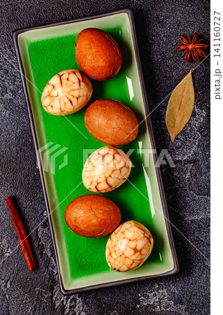 Brown and White Tea Marble Eggs Brown and White Tea Marble Eggs 141160727