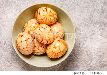 Brown and White Tea Marble Eggs Brown and White Tea Marble Eggs 141160728