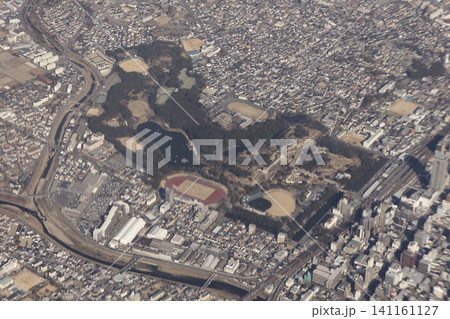 兵庫県立明石公園の空撮 兵庫県立明石公園の空撮 141161127