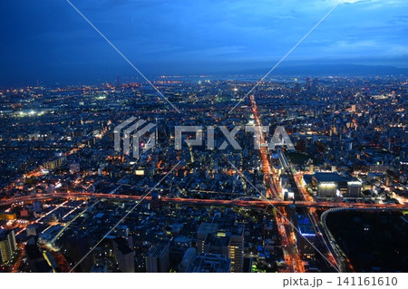 都市の夜景 都市の夜景 141161610