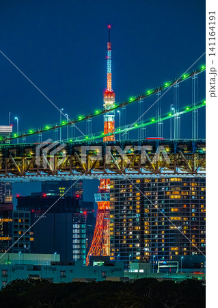 東京タワーの夜景 東京タワーの夜景 141164191