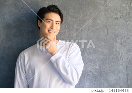 日本人男性のビューティイメージ 日本人男性のビューティイメージ 141164458
